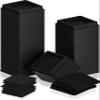 Utopia Bedding Bed Risers 3 Inch - Pack of 8 - Adjustable Furniture Risers 3 & 6 inch - Anti Slip Foam & Rubber Pad - Stackable Bed Lifts Risers Heavy Duty for Sofa, Bed, Table, Couch & Chair (Black) view 1