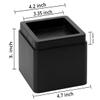 Utopia Bedding Bed Risers 3 Inch - Pack of 8 - Adjustable Furniture Risers 3 & 6 inch - Anti Slip Foam & Rubber Pad - Stackable Bed Lifts Risers Heavy Duty for Sofa, Bed, Table, Couch & Chair (Black) view 2