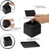 Utopia Bedding Bed Risers 3 Inch - Pack of 8 - Adjustable Furniture Risers 3 & 6 inch - Anti Slip Foam & Rubber Pad - Stackable Bed Lifts Risers Heavy Duty for Sofa, Bed, Table, Couch & Chair (Black) view 4