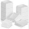 Utopia Bedding Bed Risers 3 Inch - Pack of 8 - Adjustable Furniture Risers 3 & 6 inch - Anti Slip Foam & Rubber Pad - Stackable Bed Lifts Risers Heavy Duty for Sofa, Bed, Table, Couch & Chair (White) view 1
