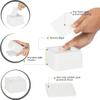 Utopia Bedding Bed Risers 3 Inch - Pack of 8 - Adjustable Furniture Risers 3 & 6 inch - Anti Slip Foam & Rubber Pad - Stackable Bed Lifts Risers Heavy Duty for Sofa, Bed, Table, Couch & Chair (White) view 3