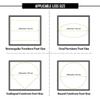 Utopia Bedding Bed Risers 3 Inch - Pack of 8 - Adjustable Furniture Risers 3 & 6 inch - Anti Slip Foam & Rubber Pad - Stackable Bed Lifts Risers Heavy Duty for Sofa, Bed, Table, Couch & Chair (White) view 4