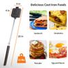 AILITOR Campfire Sandwich Maker Cast Iron Pack of 4 - Pudgy Pie Maker for Camping, Mountain Pie Cooker view 2