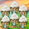 Petr Pan Cupcake Wrapper  Fantasy Adventure-Themed Cupcake Decoration Wrappers for Birthday Celebrations, Storybook Party Events, Dessert Table Styling, Cupcake Displays. view 4