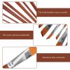 VICASKY 13pcs Dual-Color Nylon Paint Brush for Watercolor Oil Painting Lightweight for Students Artists Essential Painting Supplies view 2