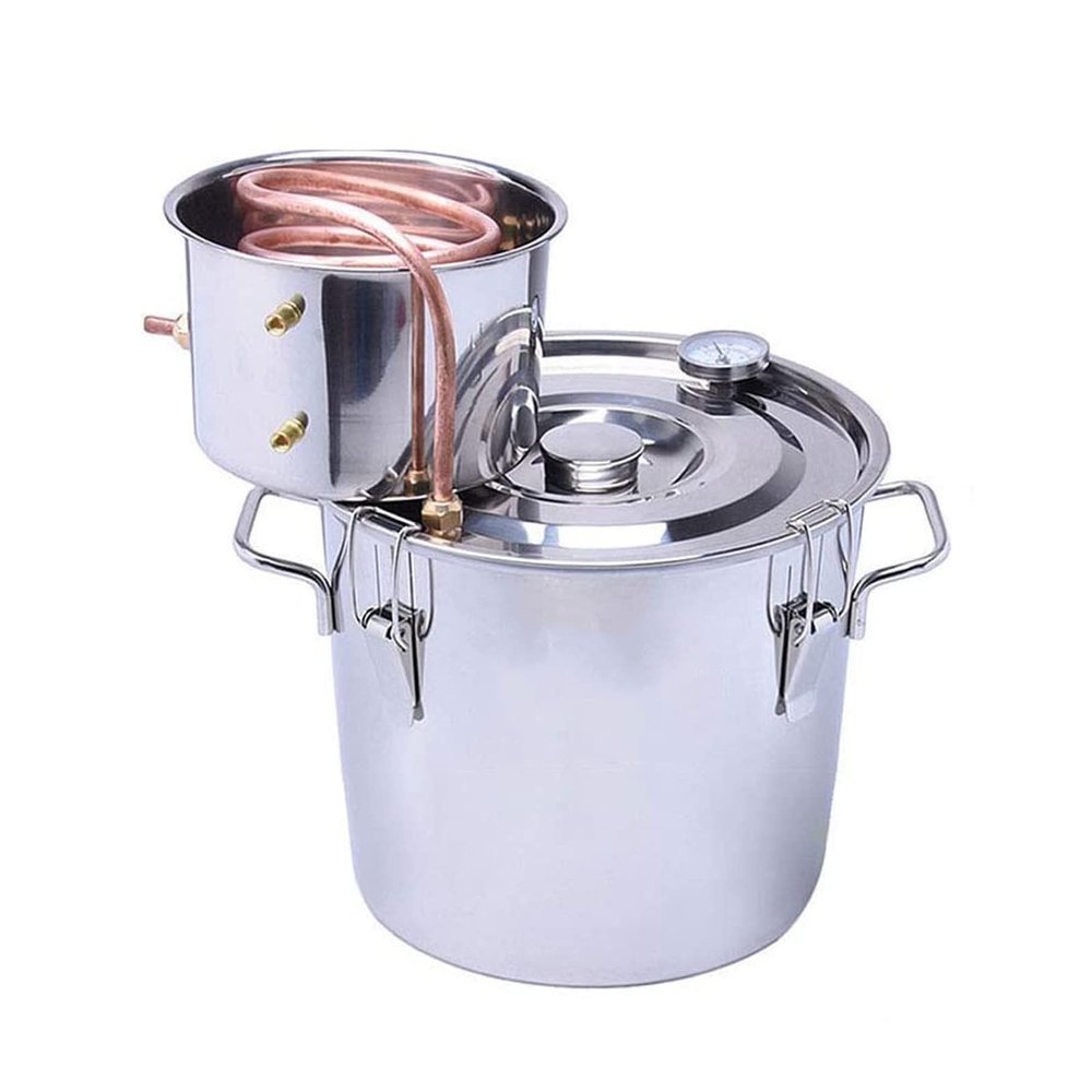 ANZAGA Brew Fermenter Homebrew Kit, Brewing Equipment with Thermometer,6l/1.5gal