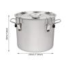 ANZAGA Brew Fermenter Homebrew Kit, Brewing Equipment with Thermometer,6l/1.5gal view 4