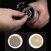 XARONF Electric Salt and Pepper Grinder Set, Salt & Pepper Mill 2 Pcs, LED Light, Adjustable Coarseness, Stainless Steel (Color : Black) view 4
