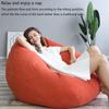 ArtsPavilion Bean Bag Chair Cover with Inner Liner (No Filler), Stuffed Animal Storage Bean Bag Chair Cover, Bean Bag Replacement Covers Only 80 * 100cm Light-Grey view 3