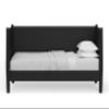 Alpine Furniture Flynn Platform, Twin, Black view 3