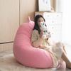 ArtsPavilion Bean Bag Chair Cover Stuffed Animal Storage (No Filler) Soft Corduroy Bean Bag, Removable and Washable 70cmx80cm Pink view 2
