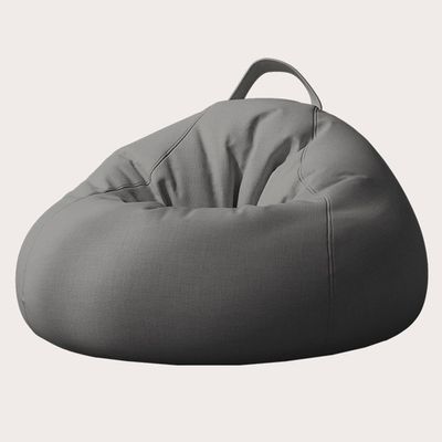 ArtsPavilion Bean Bag Chair Cover (No Filler) Extra Large, Stuffable Zipper Beanbag Cover Beanbag Replacement Cover, Removable and Washable 100 * 120cm Dark-Grey