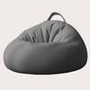 ArtsPavilion Bean Bag Chair Cover (No Filler) Extra Large, Stuffable Zipper Beanbag Cover Beanbag Replacement Cover, Removable and Washable 100 * 120cm Dark-Grey view 1