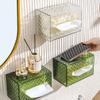 LIFKOME Elegant Wicker Tissue Box No-Drill Mount Pet Material Wall Mount Home Hotel Decor view 4