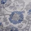 Ashcroft Furniture Co Usak Collection 2' x 8' Blue/Silver Oriental Distressed Non-Shedding Area Rug view 2
