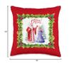 Ded Moroz i Snegurochka S Novym Godom Russia Soviet Union Throw Pillow view 4