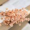 200 Stems Natural Dried Flowers Brazilian Small Star Daisy Dried Decorative Mini Chamomile Bouquet for Wedding Floral Arrangements Home Decorations Valentine's Day Gifts (Orange) view 2