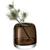 Brown Melt Vase by LSA International view 1