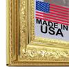 Picture Frames 12x36 Frames 3-1/2" 12x36 Poster Frame,12 x 36 Bright Gold Frame Picture Frame for Wall Mounting, Large Frame Ornate 36x 12 Canvas Oil Painting Frames Gothic Vintage Antique Luxury 3348 .Baroque Wood Alternative-Polystyrene for Photo,D view 1