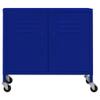 KTHLBRH Storage Cabinet Navy Blue 23.6"x13.8"x22" Steel,Storage Cabinet,Display Cabinet, Multipurpose Cabinet,Storage Furniture,for Living Room view 4