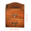 Zerodeko Desk Storage Drawer Office Organizers for Desk Desktop Organizer Drawers Versatile Storage Case Wooden view 3
