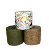 Decorative Toilet Paper Covers, 9 Paper Wraps, 3 of Each of the Designs, Fits Any Size Toilet Paper Roll (Pattern: Melody Birds) view 1