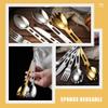 BESPORTBLE 2pcs Camping Dishware Survival Fork Spoon Set Stainless Steel Multi-use Spork Bottle Opener Portable Outdoor Camping Utensils view 4