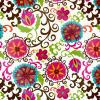 Decorative Toilet Paper Covers, 9 Paper Wraps, 3 of Each of The Designs, Fits Any Size Toilet Paper Roll (Pattern: Happy Flower) view 4