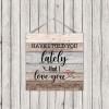Old Fashioned Wood Pallet Sign Plaque Have I Told You Lately That I Love You Rustic Wooden Wall Hanging Door Sign Welcome Plaque Rural Wood Wall Plaque for Yard Yard Wall Decor 12x12 Inch view 3