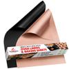 Oven Liners for Bottom of Oven with Baking Sheet Mat, Heat Resistant Stove Liners for Bottom of Electric Stove and Teflon Sheets for Baking, Reusable Matt for Electric Range view 1