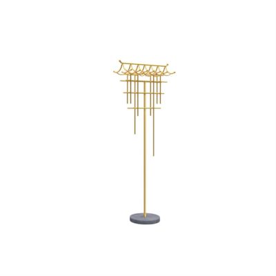 ARZARF Entryway Coat Rack Coat Rack Modern Handmade Creative Metal Hanger Household Floor Standing Heavy Duty Hanger Living Room Office Bedroom Decor Coat Shelf Free Standing Coat Rack