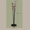 ARZARF Entryway Coat Rack Metal Coat Rack with Stable Base, Creative Living Room Floor Coat Rack,Coat Hanger Floor Free Standing Wall Bedroom Easy Assembly Free Standing Coat Rack (Color : Brass) view 1