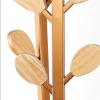 ARZARF Entryway Coat Rack Metal Coat Rack with Stable Base, Creative Living Room Floor Coat Rack,Coat Hanger Floor Free Standing Wall Bedroom Easy Assembly Free Standing Coat Rack (Color : Brass) view 2
