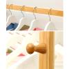 ARZARF Entryway Coat Rack Coat Rack, Foldable Hanger Floor Bedroom Coat Rack Coat Hanger Stand for Home Office Hall Entryway Large Capacity Storage Free Standing Coat Rack view 4