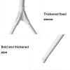 Entryway Coat Rack Coat Rack Household Floor-standing Three Legged Coat Shelf Living Room Bedroom Corner Heavy Duty Coat Stand Modern Metal Wrought Iron White Coat Racks Free Standing Coat Rack view 3