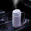 MUMICO USB Humidifier with Colorful Light - Large Capacity Quiet Cool Mist Humidifier - 2 Mist Modes/Low Noise/400ML Water Tank/Easy to Clean -Suitable for Bedroom/Car/Office/Plants view 2