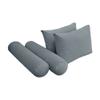 SLIPCOVER ONLY S.V1 Velvet Indoor Daybed Mattress Pillow Covers Knife Edge Twin-XL AD347 view 3