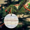 Easter Day Ornaments,Personalized Picture Photo Ornament Pendant for Easter Valentines Christmas Tree Home Decor,Rainbow Mom/Dad/Him/Her/Boyfriend Gifts,Modern Abstract Minimalistic Geometric Stripes view 2