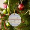 Easter Day Ornaments,Personalized Picture Photo Ornament Pendant for Easter Valentines Christmas Tree Home Decor,Rainbow Mom/Dad/Him/Her/Boyfriend Gifts,Modern Abstract Minimalistic Geometric Stripes view 4