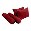 Cover ONLY Model V1 Twin-XL Velvet Knife Edge Indoor Daybed Mattress Cushion AD369 view 3
