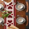 Valentines Table Runner Dresser Scarves, Valentine's Day Red Black Plaid Love Heart Table Runners 108 Inch Long,Non-Slip Washable Kitchen Dining Coffee Table Decor for Farmhouse Party Holiday Dinner view 3