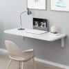 Laundry Folding Table, Wall Mounted Folding Table, Heavy Duty, Stable Sturdy Wall Table For Small Spaces Desk Office Kitchen Laundry Room Restaurant(Multiple Sizes) ( Size : 90*30cm (35.5*12in) ) view 1