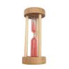 EXCEART Modern Simple Wooden Sandglass 3 Min Timer for Classroom Decor Daily Use view 1