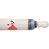 Polmedia Polish Pottery Rolling Pin - Bird Princess Pattern Handmade in Boleslawiec Poland by Ceramika Artystyczna + Certificate of Authenticity view 4