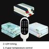 Electric Heated Blanket Electric Blanket Queen Size Dual Control Heated Blanket Safety Shutoff & 4 Heating Levels Fast Heating Electric Throw for Home Heated Throw view 3
