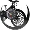 12 Inch Vinyl Record Wall Clock Road Mountain Bike Vinyl Album Record Wall Clock Cycling Decor Sports Events Bicycle Man Cave Watch Mountain Biker Gift view 2