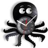 12In Wall Clock Silent Non-Ticking Nautical Wall Art Vinyl Record Wall Clock Deep Sea Navy Home Decor Modern Clock Wall Watch view 1