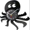 12In Wall Clock Silent Non-Ticking Nautical Wall Art Vinyl Record Wall Clock Deep Sea Navy Home Decor Modern Clock Wall Watch view 2