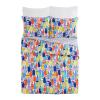 Makers Collective Kate NELLIGAN Quilt Set, Twin, Buoys Multi view 3
