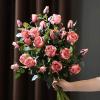 KIZQYN Fake Flowers Light Luxury Rose Bouquet Decoration Artificial Flower Arrangement Dining Table Fake Flower Wedding Decoration Artificial Flowers view 4